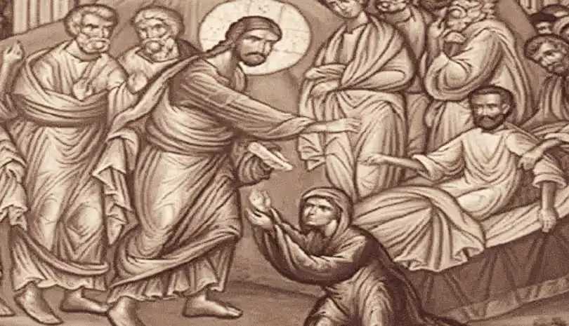 Η θεραπεία της συγκύπτουσας γυναίκας - Άγιος Νικόλαος Βελιμίροβιτς