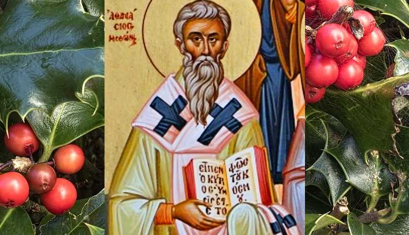 Σήμερα γιορτάζει ο Άγιος Αθανάσιος Επίσκοπος Μεθώνης - Ορθόδοξος συναξαριστής Σάββατο 10 Δεκεμβρίου 2022