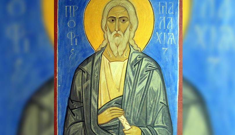 Προφήτης Μαλαχίας, εορτολόγιο, Τετάρτη, 3/1/2024