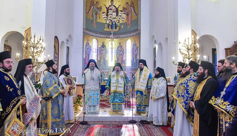 Λαμπρό Συλλείτουργο για την εορτή του Τιμίου Προδρόμου στη Μητρόπολη Λαγκαδά