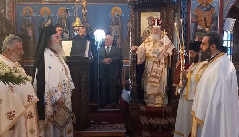 Μητρόπολη Κορίνθου: Τεσσαρακονθήμερο Μνημόσυνο του μακαριστού Αρχικελευστή Αλεξίου Χαρλαύτη