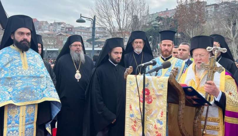 Στην Εορτή Των Θεοφανείων στην Κωνσταντινούπολη ο Μητροπολίτης Λαρίσης