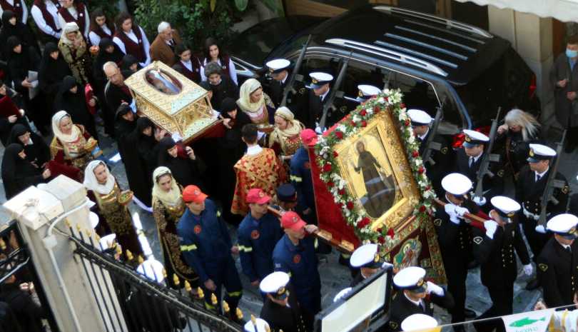 Αρχιεπισκοπή Αθηνών : Με λαμπρότητα ο εορτασμός της Αγίας Φιλοθέης (ΦΩΤΟ)