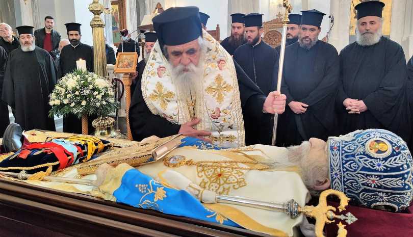 Εκοιμήθη ο Μητροπολίτης πρώην Ηλείας Γερμανός – Σε λαϊκό προσκύνημα το σκήνωμα του