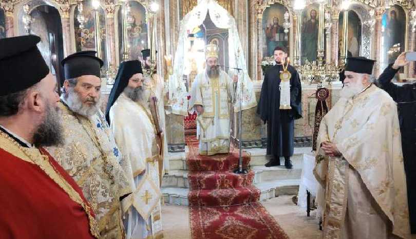 Η εορτή του Αγίου Ανθίμου στην Ι. Μονή Παναγίας Βοήθειας Χίου