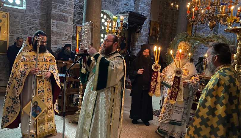 Η Ιερά Βυζαντινή Μονή του Οσίου Λουκά τίμησε τη μνήμη του Ιδρυτή και Προστάτη Της (ΦΩΤΟ)