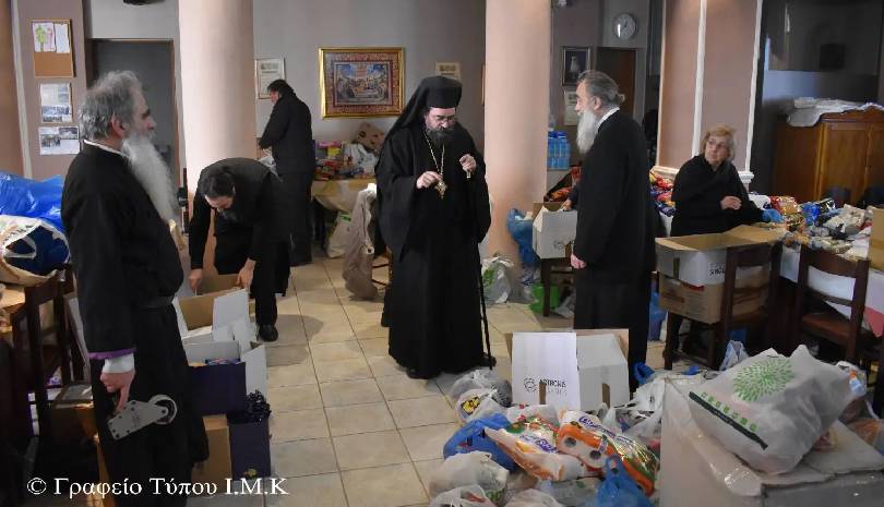 Η Μητρόπολη Καστορίας κοντά στους σεισμόπληκτους της Τουρκίας και της Συρίας