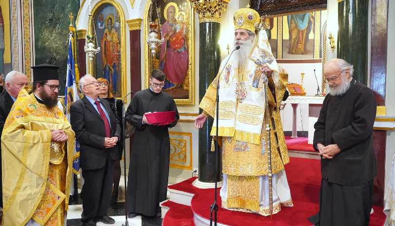 Μητροπολίτης Πειραιώς: Του λέμε ότι δέ χωρά πιά στή ζωή μας