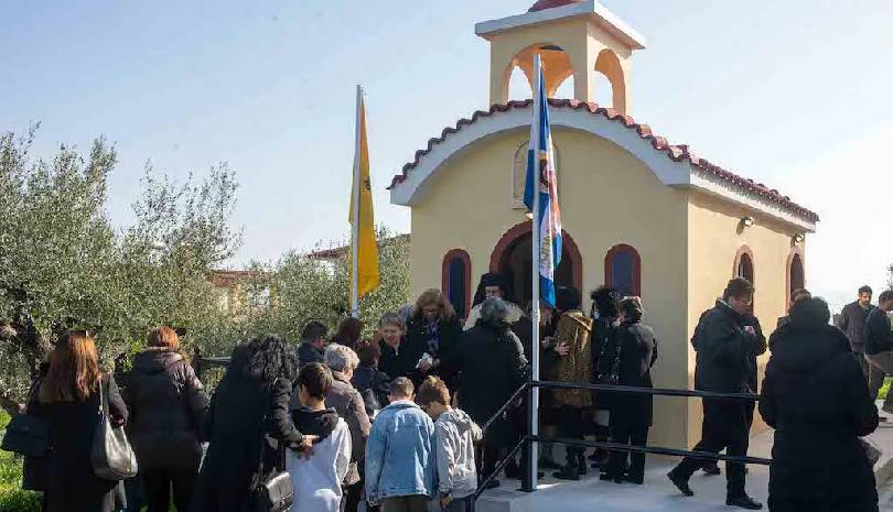 Πεταλίδι Μεσσηνίας: Πανηγυρική Θεία Λειτουργία για τον Όσιο Βησσαρίωνα, στο ομώνυμο ιερό παρεκκλήσιο (ΦΩΤΟ)