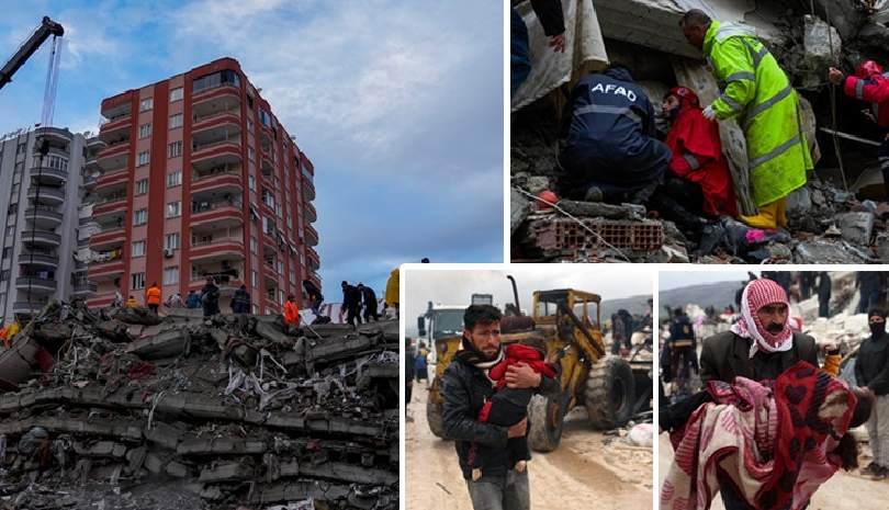 Σεισμός στην Τουρκία : Πάνω από 2.500 οι νεκροί σε Συρία και Τουρκία