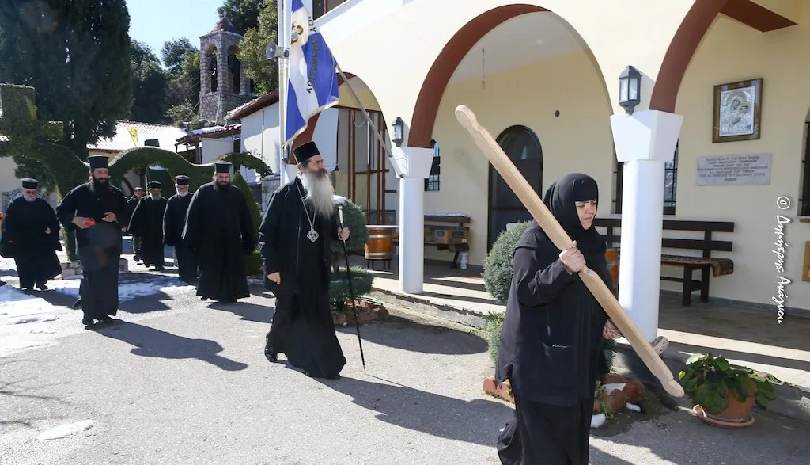 Στα μοναστήρια του Δομοκού ο Μητροπολίτης Φθιώτιδος (ΦΩΤΟ)
