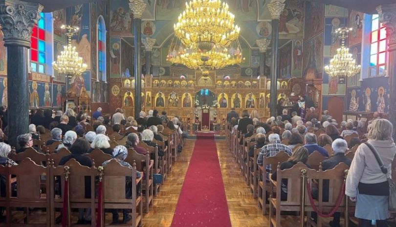 Οι Α’ Χαιρετισμοί προς την Υπεραγία Θεοτόκο στον Ι.Ν. Μεταμορφώσεως του Σωτήρος Thomastown