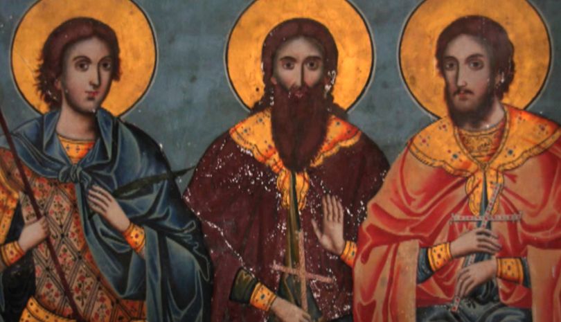 Βαπτίσθηκαν Χριστιανοί όταν είδαν το θαύμα κατά το μαρτύριο των Αγίων Βασιλίσκου, Ευτροπίου και Κλεονίκουη (03/03/23)