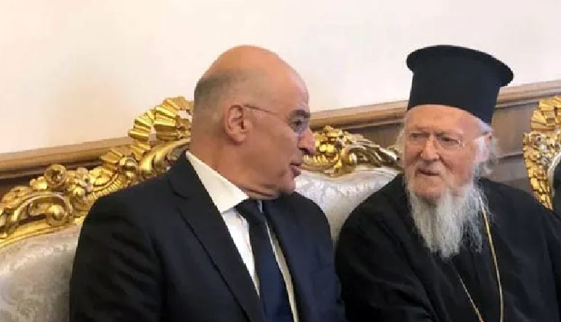 Στο Φανάρι ο Νίκος Δένδιας για την Κυριακή της Ορθοδοξίας