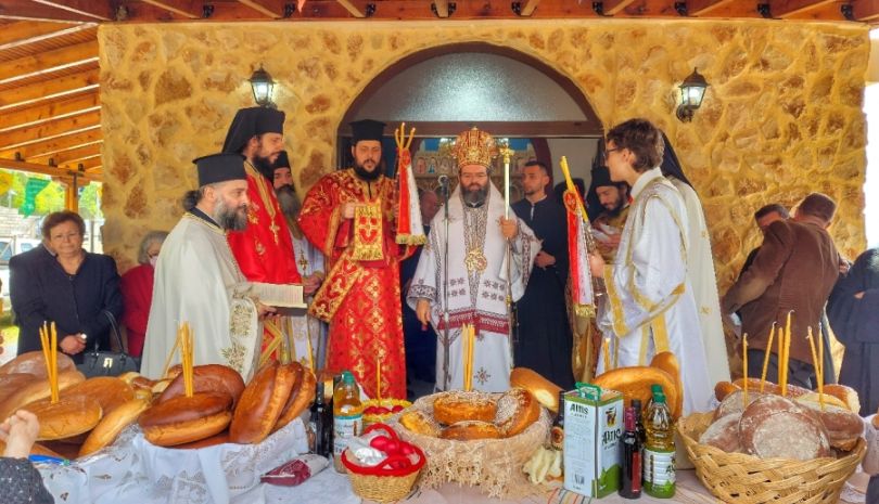 Η εορτή των Νεοφανών Μαρτύρων Ραφαήλ, Νικολάου και Ειρήνης στην Μητρόπολη Μαρωνείας