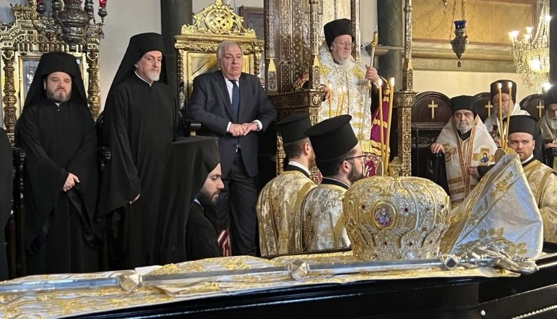 Η νεκρώσιμος ακολουθία του αειμνήστου Μητροπολίτου Γέροντος Νικομηδείας κυρού Ιωακείμ στο Φανάρι (ΦΩΤΟ)