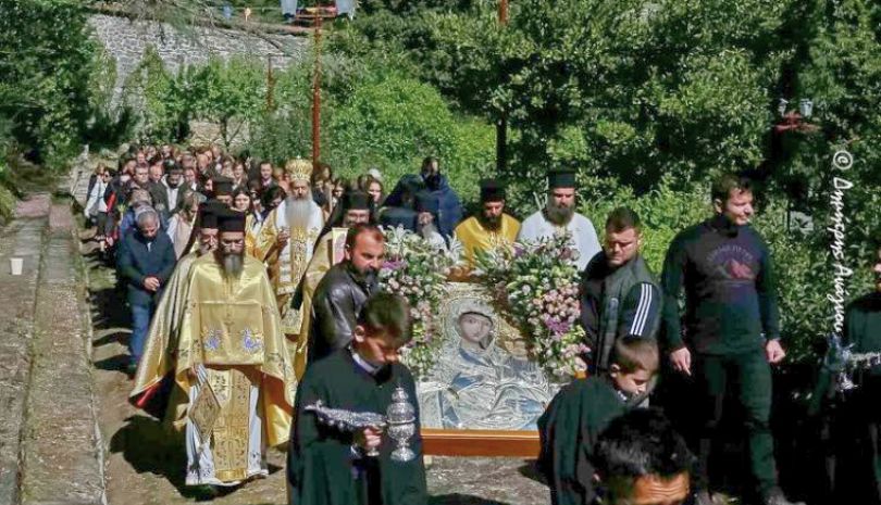 Η Σύναξη της Παναγίας της Αγαθωνίτισσας στην Μητρόπολη Φθιώτιδος