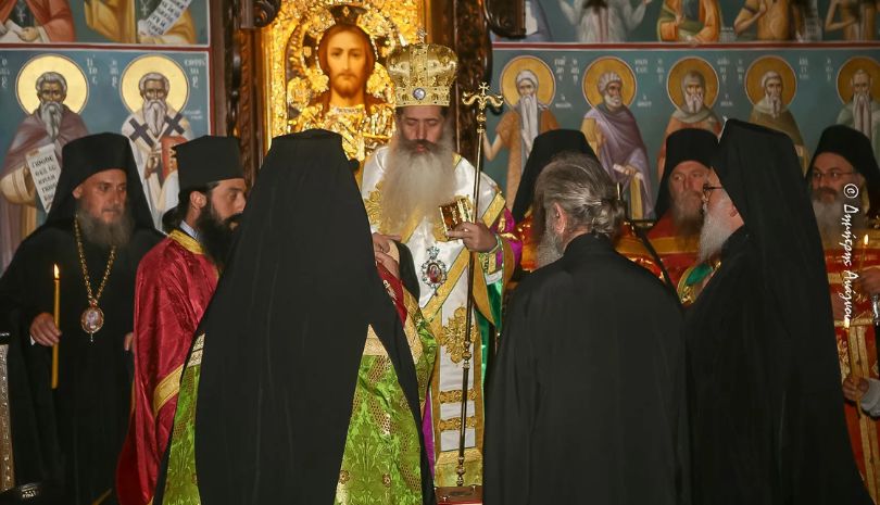 Μοναχική κουρά τέλεσε χθες ο Μητροπολίτης Φθιώτιδος Συμεών