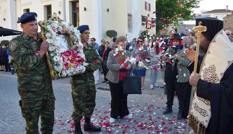 Η Κομοτηνή υποδέχθηκε την θαυματουργή Παναγία Φανερωμένη