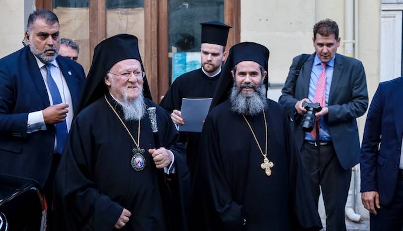 Ο Οικουμενικός Πατριάρχης στην Αρχιεπισκοπή Αθηνών