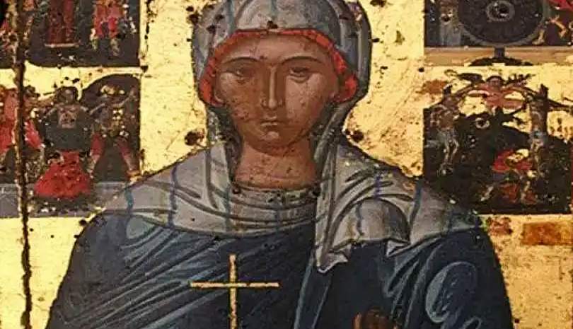 Με το φως της Χάρης μαύρισες τις όψεις του φοβερού τύραννου