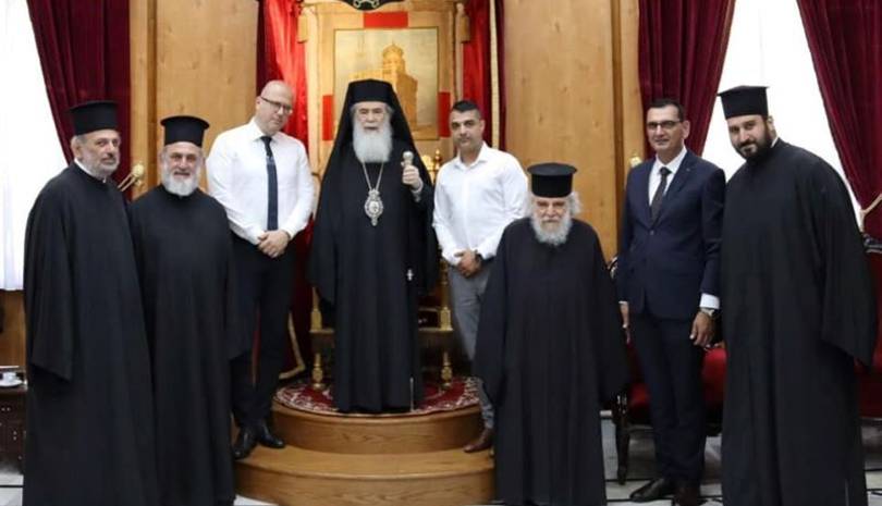 Σειρά συναντήσεων είχε ο Πατριάρχης Ιεροσολύμων