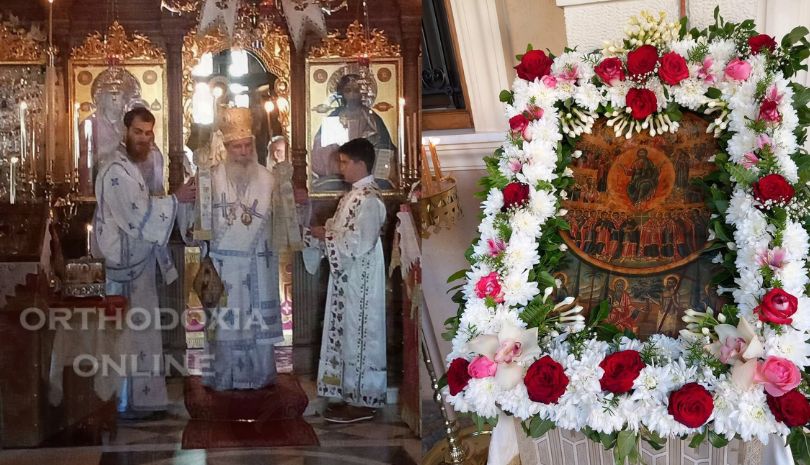 Ο Μητροπολίτης Ύδρας στην εορτάζουσα Μονή των Αγίων Πάντων Σπετσών