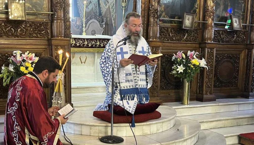 Η εορτή της Πεντηκοστής στην Μητρόπολη Ρεθύμνης
