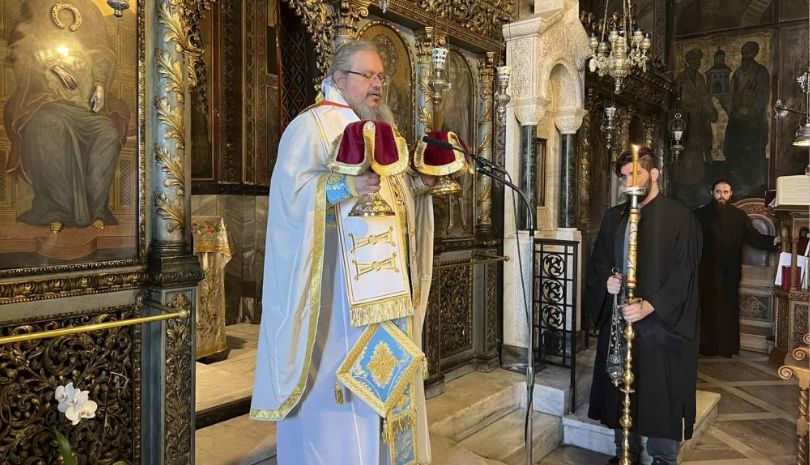 Τα ονομαστήρια του Μητροπολίτη Λαρίσης Ιερωνύμου