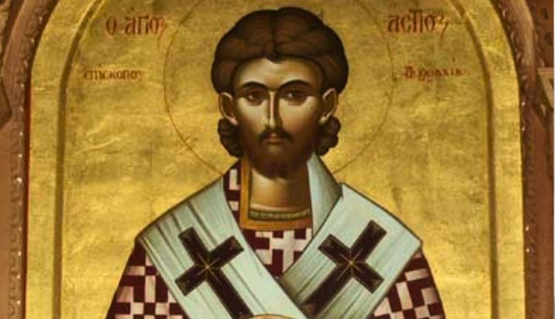 Ο Άγιος Αστείος που, επί του Σταυρού, τον άλειψαν με μέλι και τον κατέφαγαν οι σφήκες