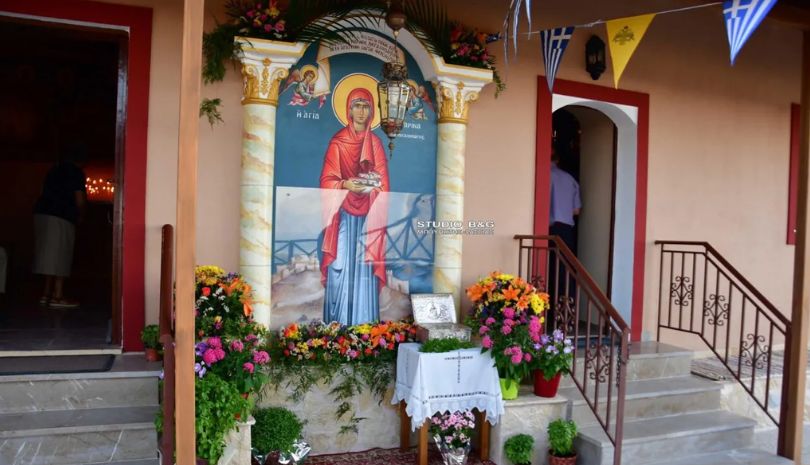 ΑΡΧΙΕΡΑΤΙΚΗ ΘΕΙΑ ΛΕΙΤΟΥΡΓΙΑ ΣΤΗΝ ΑΓΙΑ ΜΑΡΙΝΑ ΑΡΓΟΥΣ