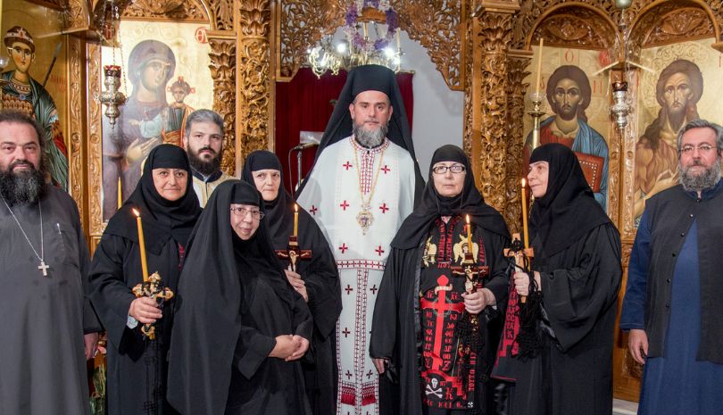 Κουρές μοναχών στην Ιερά Μονή Αγίου Δημητρίου Νικησιάνης