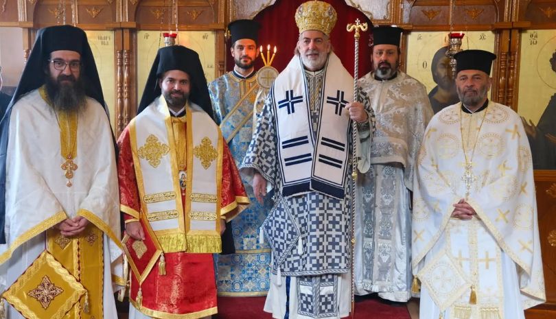 Ο Αρχιεπίσκοπος Θυατείρων στην πανήγυρη της Αγίας Μαρίνης Stoke-on-Trent