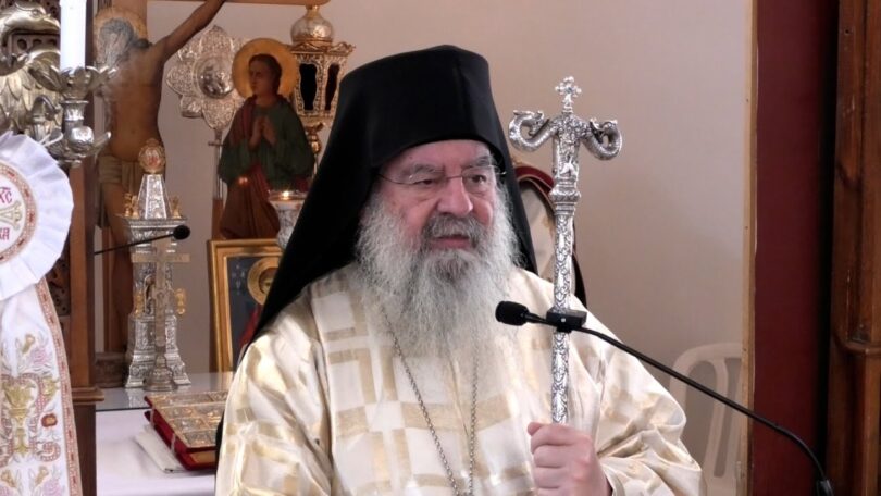 Ο αρχηγός του Τάγματος των Αγίων Αναργύρων | Μητροπολίτης Λεμεσού κ. Αθανάσιος