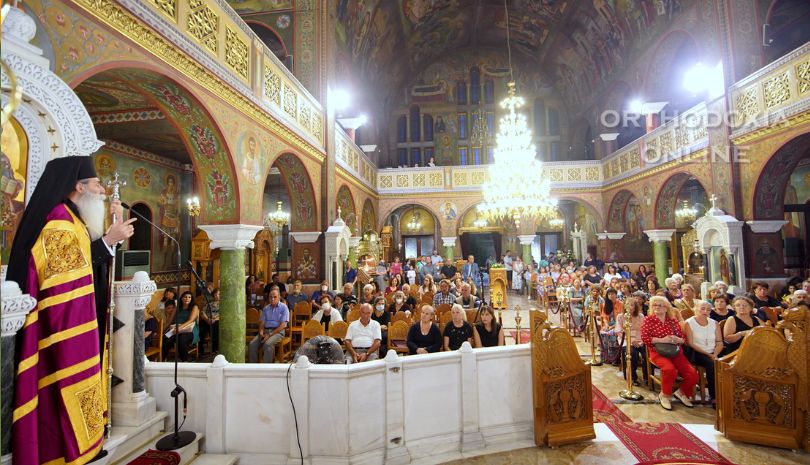 Η εορτή του εν Χώναις θαύματος του Αρχαγγέλου Μιχαήλ, στον Ιερό Ναό Αγίου Νείλου Πειραιώς