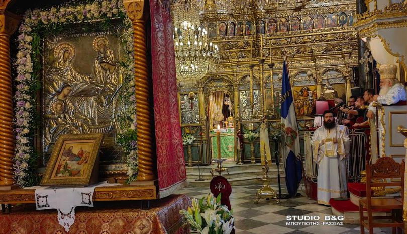 Την Παναγία τίμησε το Ναύπλιο