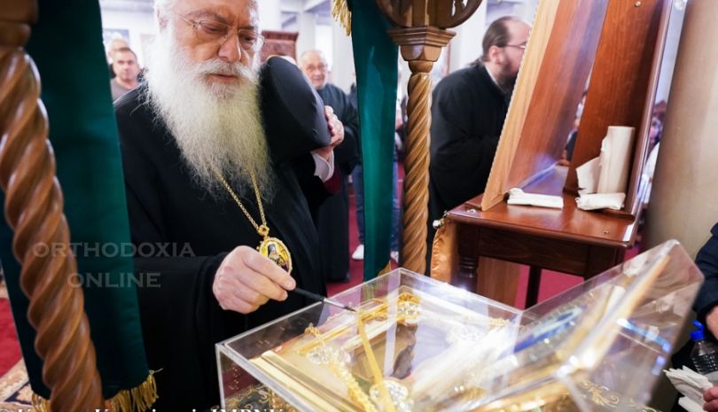 Πλήθος πιστών στον Θαυματουργό Άγιο της Ημαθίας