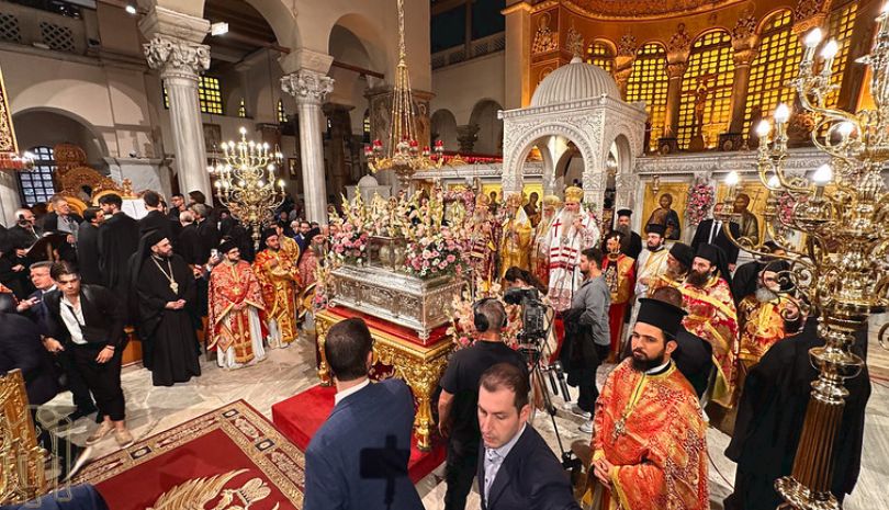 Θεσσαλονίκη: Κορυφώθηκαν οι εορτασμοί για τον πολιούχο της πόλης Άγιο Δημήτριο (ΦΩΤΟ)