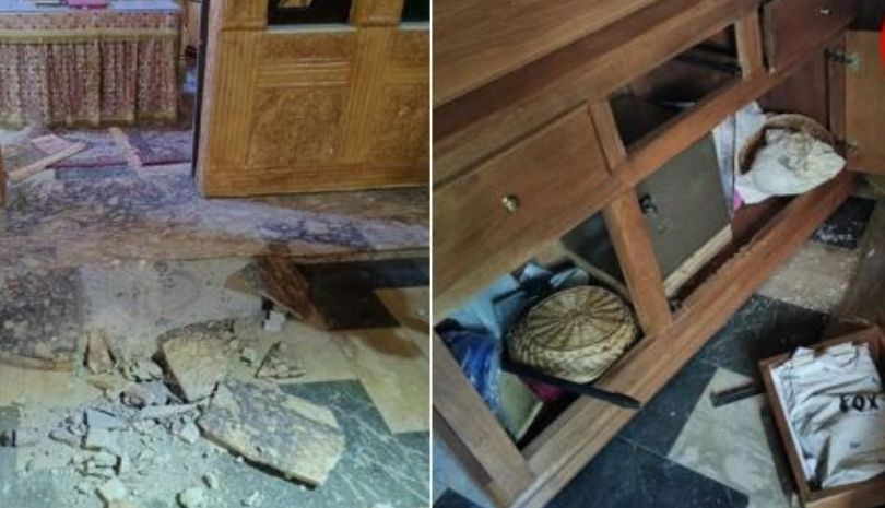 Βανδαλισμός εκκλησίας στο Αρκοχώρι Νάουσας (ΦΩΤΟ)