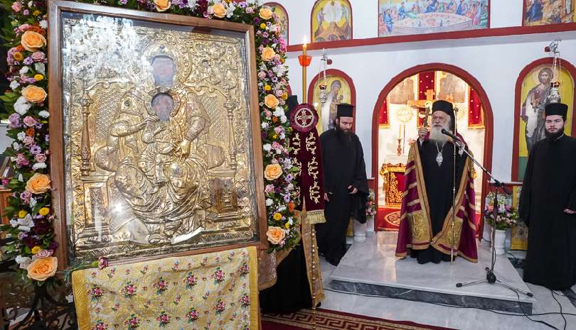 Την Παναγία Σηλυβριανή υποδέχτηκε η Ιερά Μητρόπολη Βεροίας