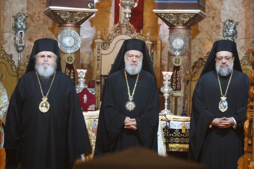 Πολυαρχιερατικό Συλλείτουργο στην Καισαριανή επί τη ιερά μνήμη του Προφήτου Δανιήλ και τοις ονοματηρίοις του φερωνύμου αυτού επιχωρίου Επισκόπου, Σεβασμιωτάτου Μητροπολίτου Καισαριανής, Βύρωνος και Υμηττού