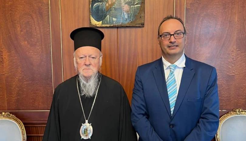 Ο Πρόεδρος της Πατριαρχικής Ακαδημίας Κρήτης στο Οικουμενικό Πατριαρχείο