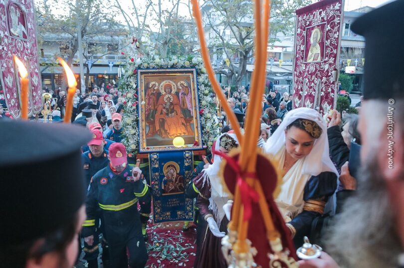 Στην Λαμία η Παναγία Φανερωμένη Λευκάδος