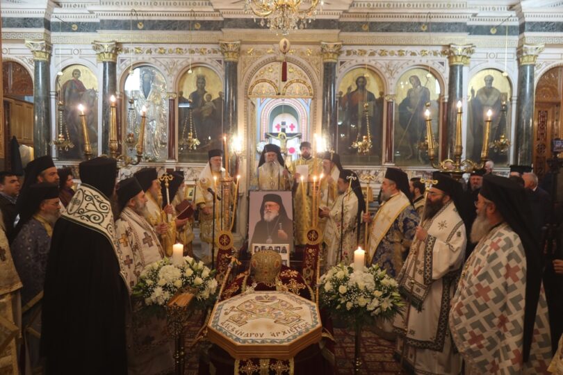 Το 40ήμερο Μνημόσυνο του μακαριστού Μητροπολίτη Μαντινείας