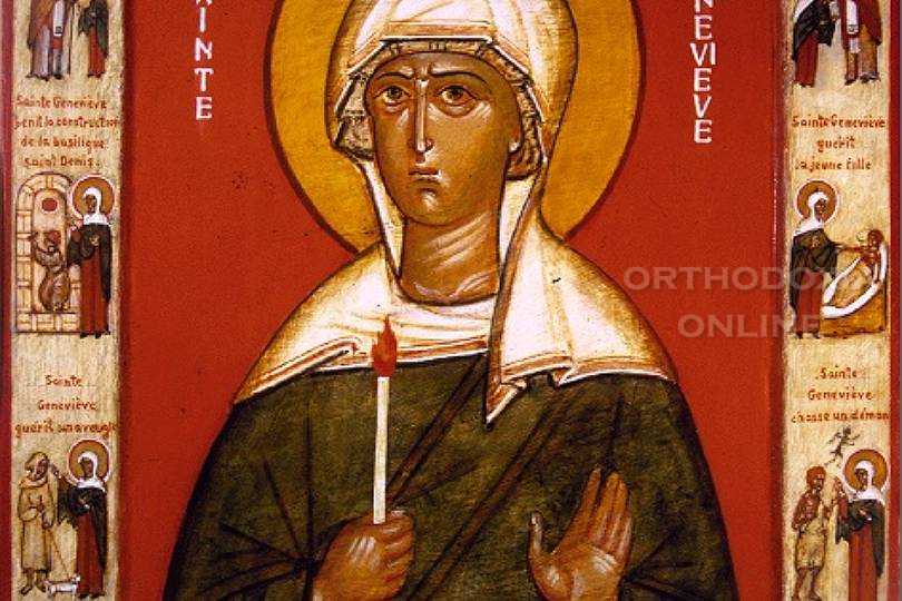 Αγία Genevieve των Παρισίων, εορτολόγιο, Τετάρτη, 3/1/2024
