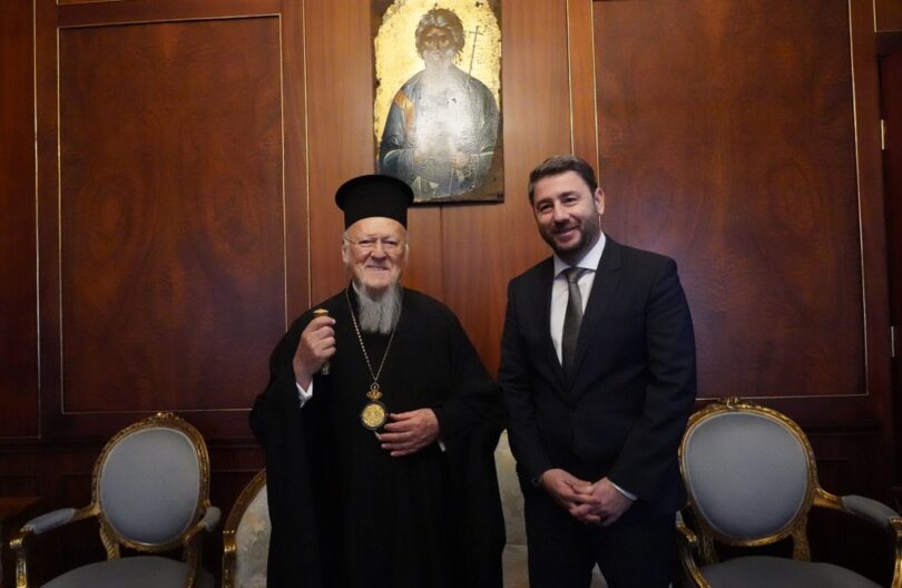 Ανδρουλάκης & Κασσελάκης στο Φανάρι για τα Θεοφάνεια