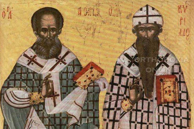 Οι στύλοι της Εκκλησίας, πατριάρχες Αλεξανδρείας, Αθανάσιος και Κύριλλος