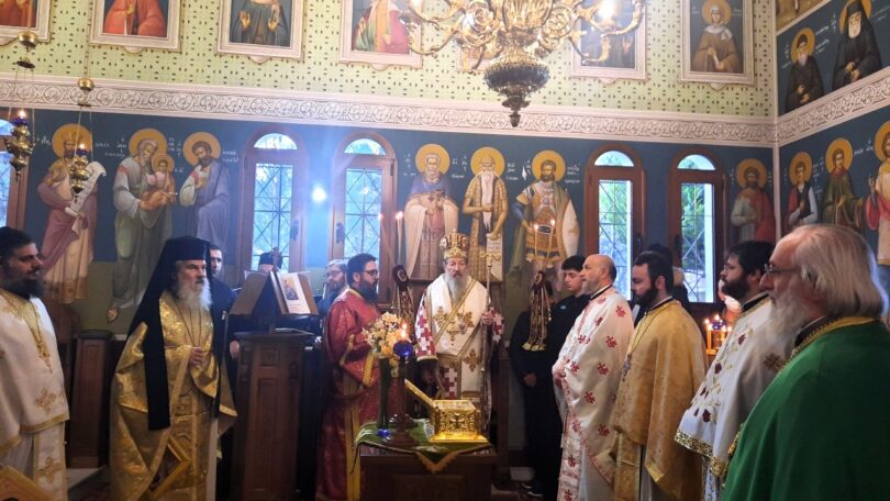 Μυτιλήνη: Μνήμη Αγίας Θωμαΐδος και επιμνημόσυνη δέηση για τις γυναίκες θύματα συζυγοκτονιών