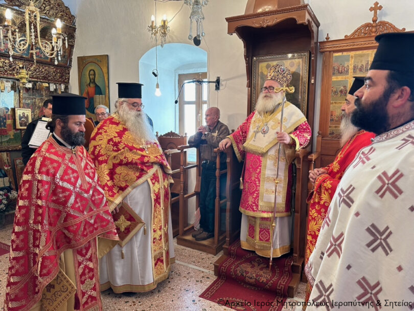 Μητροπολίτης Ιεραπύτνης: Πρέπει να έχουμε αγωνιστικό και μαρτυρικό φρόνημα