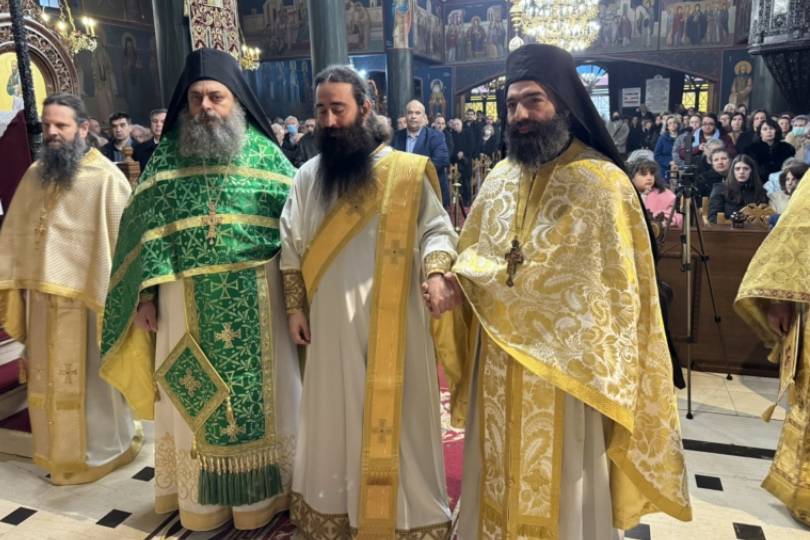 Χειροτονία Πρεσβυτέρου από τον Μητροπολίτη Γρεβενών